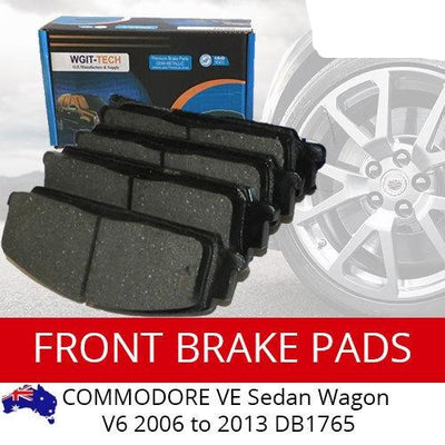 Front Disc Brake Pads For COMMODORE VE VF V6 2006 - 2013 DB1765 BRAUMACH Auto Parts & Accessories 