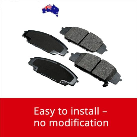 Front Disc Brake Pads For MITSUBISHI Challenger PB 2.5TD 4WD Dec 2005 - 2015 DB1774 BRAUMACH Auto Parts & Accessories 