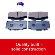 Front Disc Brake Pads for TOYOTA HiLux 1990 - 2005 - DB1149 BRAUMACH Auto Parts & Accessories 