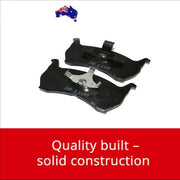 FRONT & REAR BRAKE PADS for COMMODORE VE SS 6LTR 09-2006-04-2012 (DB1765-DB1766) BRAUMACH Auto Parts & Accessories 