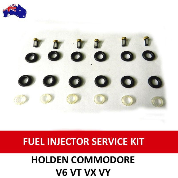 Fuel Injector Service Kit For HOLDEN COMMORE VT VU VX VY 1997-2006 V6 BRAUMACH Auto Parts & Accessories 