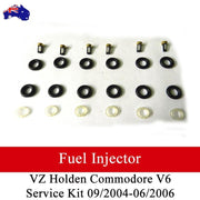 Fuel Injector Service Kit For HOLDEN VZ Commodore V6 09-2004-06-2006 BRAUMACH Auto Parts & Accessories 