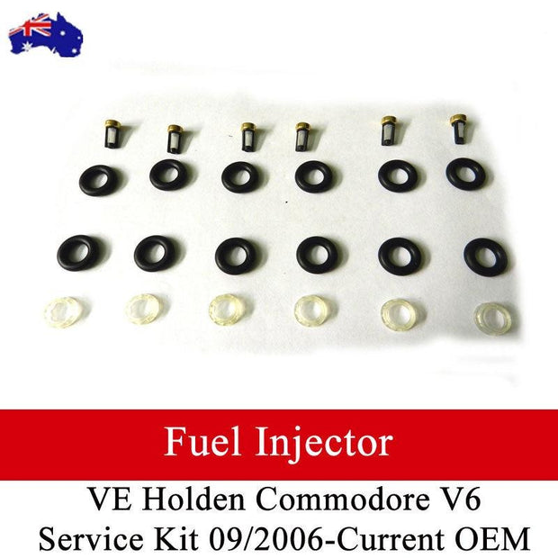 Fuel Injector Service Kit For VE HOLDEN Commodore V6 OEM Quality (6 x PCS) BRAUMACH Auto Parts & Accessories 