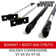 GAS BONNET + BOOT STRUTS For COMMODORE SEDAN VT VX VU VY VZ 97 - 06 (NO SPOILER) BRAUMACH Auto Parts & Accessories 