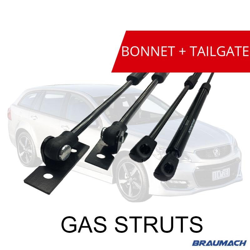 Vz commodore deals bonnet struts