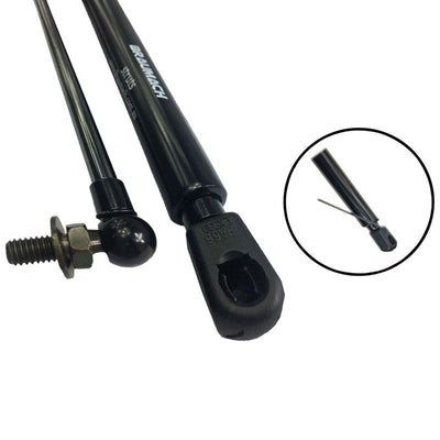 Gas Struts 500mm - Pressure Release 350N - Adjustable - Caravan - Trailer - Toolbox - (Pair) BRAUMACH Auto Parts & Accessories 