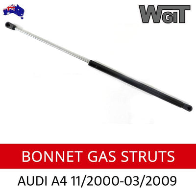 GAS STRUTS BONNET For AUDI A4 11-2000-03-2009 OEM QUALITY (1x Supplied) BRAUMACH Auto Parts & Accessories 