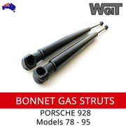 GAS STRUTS BONNET For PORSCHE 928 Models 1978 - 1995 OEM QUALITY (PAIR) BRAUMACH Auto Parts & Accessories 