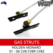 GAS STRUTS BONNET HOLDEN MONARO FOR MODELS 01 - 06 CV8 CV8R CV8Z (2 X NEW) BRAUMACH Auto Parts & Accessories 
