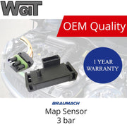 HOLDEN Commodore for VN-VS MAP Sensor 3 BAR 3.8 5.0 Performance OEM Quality BRAUMACH Auto Parts & Accessories 
