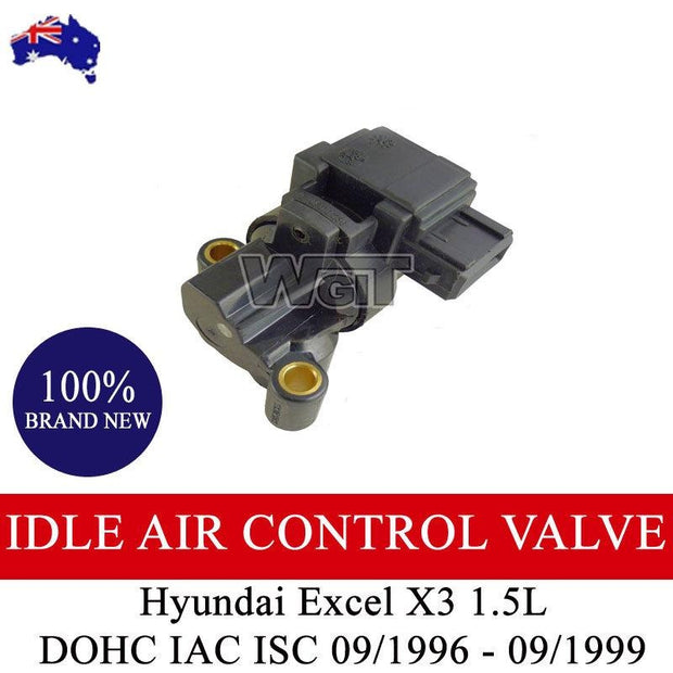 HYUNDAI Excel X3 1.5L DOHC IDLE AIR CONTROL VALVE IAC ISC 09-1996 - 09-1999 BRAUMACH Auto Parts & Accessories 