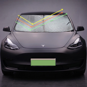 Tesla Model 3 and Model Y Windscreen Sunshade Front UV Cover - 2017-2023