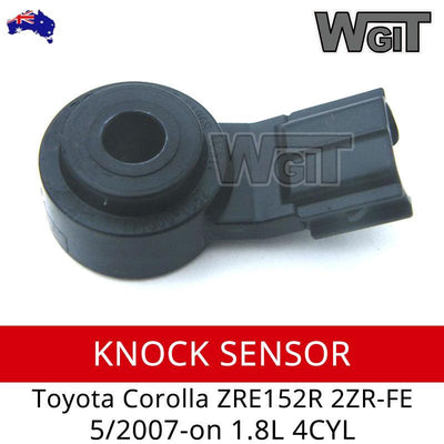 Knock Sensor For TOYOTA Corolla ZRE152R 2ZR-FE 5-2007-on 1.8L 4CYL BRAUMACH Auto Parts & Accessories 