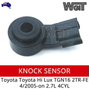 Knock Sensor For TOYOTA Hilux TGN16 2TR-FE 4-2005-2015 2.7L 4CY BRAUMACH Auto Parts & Accessories 