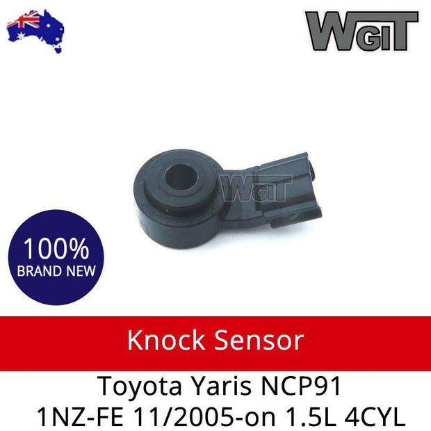 Knock Sensor For TOYOTA Yaris NCP91 1NZ-FE 11-2005-on 1.5L 4CYL BRAUMACH Auto Parts & Accessories 