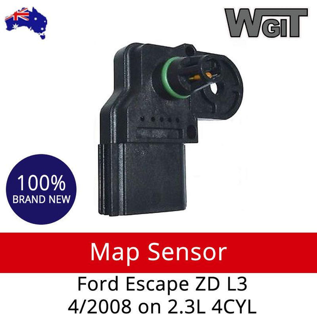 Map Sensor For FORD Escape ZD L3 4-2008 on 2.3L 4CYL BRAUMACH Auto Parts & Accessories 