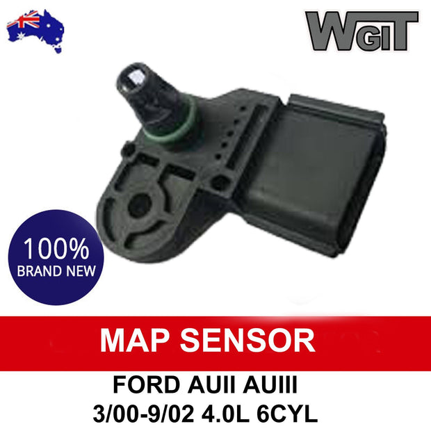 MAP Sensor For FORD Falcon AUII AUIII - 3-2000-9-2002 4.0L 6CYL OEM QUALITY BRAUMACH Auto Parts & Accessories 