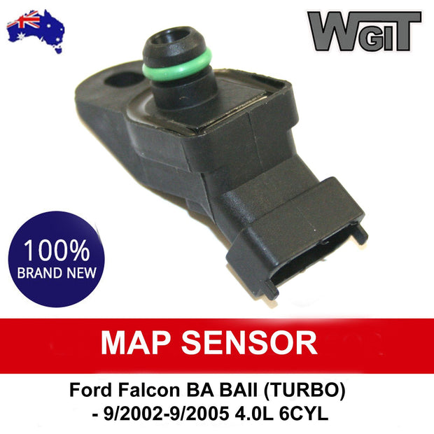 MAP Sensor For FORD Falcon BA BAII (TURBO) - 9-02-9-05 4.0L 6CYL BRAUMACH Auto Parts & Accessories 