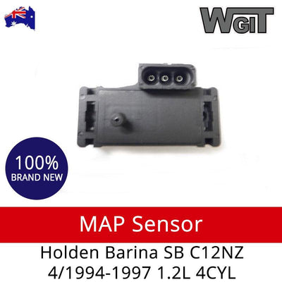 MAP Sensor For HOLDEN Barina SB C12NZ 4-1994-1997 1.2L 4CYL ENGINE OEM QUALITY BRAUMACH Auto Parts & Accessories 