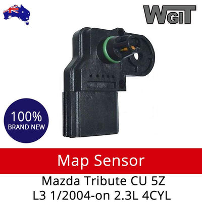 Map Sensor For MAZDA Tribute CU 5Z L3 1-2004-on 2.3L 4CYL OEM QUALITY BRAUMACH Auto Parts & Accessories 