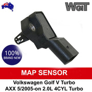 MAP Sensor For VOLKSWAGEN Golf V BWA 11-06-9-09 2.0L 4CYL Turbo OEM Quality BRAUMACH Auto Parts & Accessories 