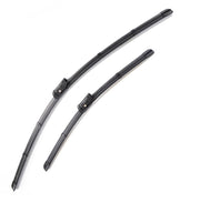 Mercedes E-Class Wiper Blades Aero For Conv (A207) C200 2013-2017 FRT PAIR 2xBL BRAUMACH Auto Parts & Accessories 