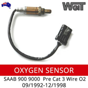 O2 Oxygen Sensor For SAAB 900 9000 Pre Cat 3 Wire 09-1992-12-1998 BRAUMACH Auto Parts & Accessories 