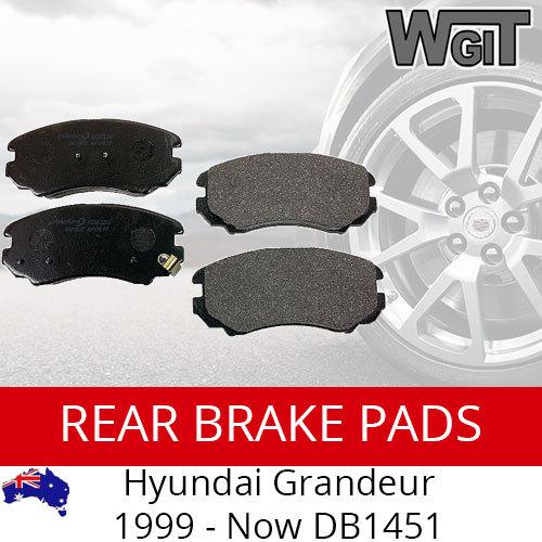 Rear Brake Pads for Kia Sportage KM SUV 2.0 i 16V 2010-2018 BRAUMACH Auto Parts & Accessories 