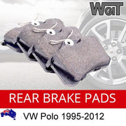 Rear Brake Pads For VOLKSWAGEN VW Polo 1995-2012 DB1449 BRAUMACH Auto Parts & Accessories 