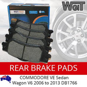 Rear Disc Brake Pads For COMMODORE VE Sedan Wagon V6 2006 to 2013 DB1766 BRAUMACH Auto Parts & Accessories 