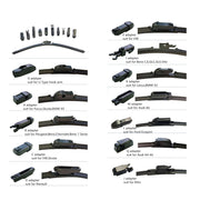 Wiper Blades Aero for Ford Corsair UA Sedan 2.4 i 1990-1992