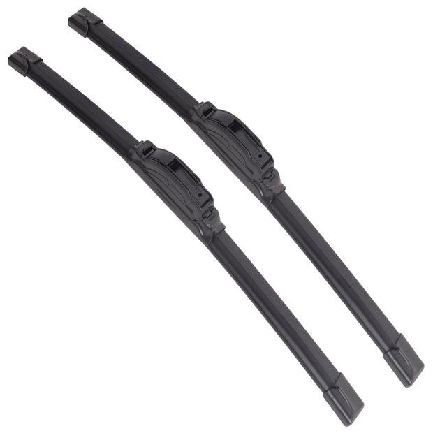 Front Rear Wiper Blades for Porsche Cayenne 92A SUV 4.8 Turbo 2014-2018