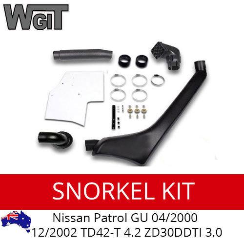 SNORKEL KIT FORS Nissan Patrol GU 04-2000 – 12-2002 TD42-T 4.2 ZD30DDTI 3.0 BRAUMACH Auto Parts & Accessories 
