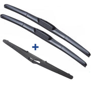 Suzuki GrandVitara Wiper Blades HybridAero For SUV 2005-2016 FRONT PAIR&REAR 3xBL BRAUMACH Auto Parts & Accessories 