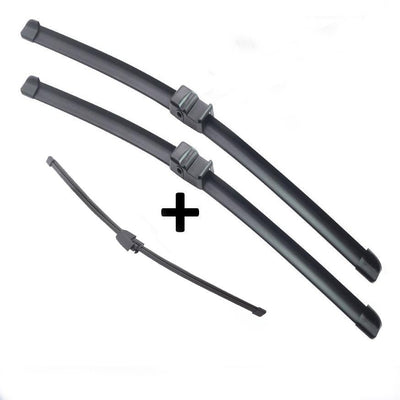 Volkswagen Multivan Wiper Blades Aero For VAN 2004-2006 FRONT PAIR & REAR 3 xBL BRAUMACH Auto Parts & Accessories 