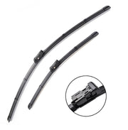 VW Volkswagen Caddy Wiper Blades Aero For VAN 2007-2016 FRONT PAIR 2xBL BRAUMACH Auto Parts & Accessories 