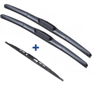 Wiper Blades Hybrid Aero For Mazda Tribute Hatch 2000-2007 FRT PAIR & REAR 3xBL