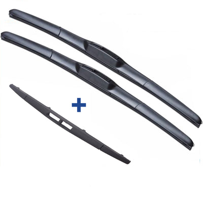 Wiper Blades Hybrid Aero For Mazda Mazda6 WAGON 2013-2016 FRT PAIR & REAR 3xBL