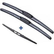 Wiper Blades Hybrid Aero For Subaru Forester WAGON 2008-2012 FRONT PAIR&REAR 3xBL