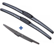 Wiper Blades Hybrid Aero For Volvo S80 WAGON 1998-2003 FRONT PAIR & REAR 3 xBL