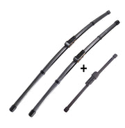 Wiper Blades Aero ForVolkswagen Polo Hatch 2010-2016 FRONT PAIR & REAR 3 xBL