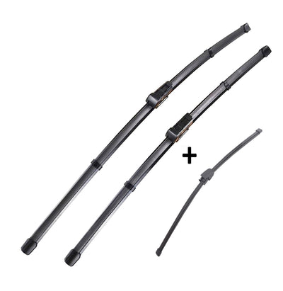 Volkswagen Caravelle Wiper Blades Aero For VAN 2013-2016 FRONT PAIR &amp; REAR 3 xBL