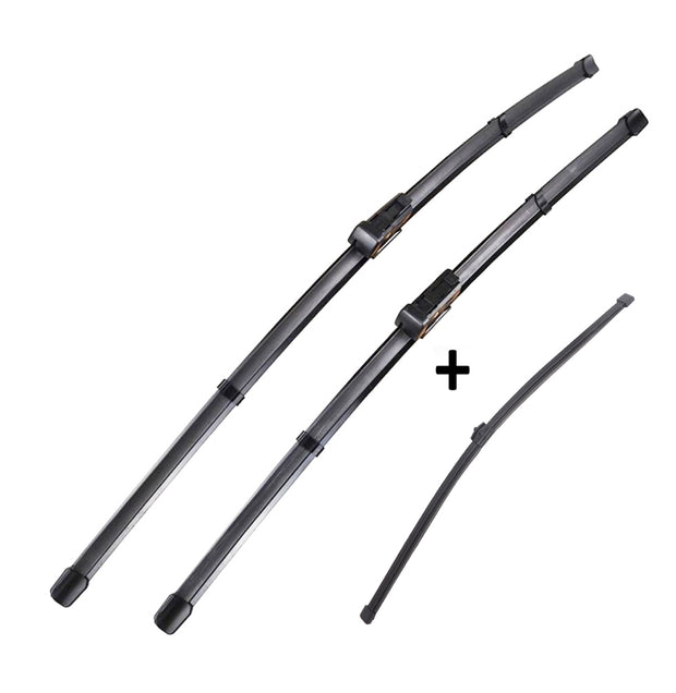 Wiper Blades Aero For SKODA Octavia HATCH 2013-2017 FRT PAIR & REAR 3 x BLADES