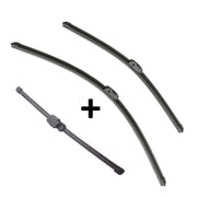 Front Rear Wiper Blades for Volkswagen Touareg 7LA 7L6 7L7 SUV 5.0 V10 TDI 2007-2011