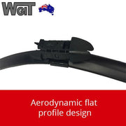 Windscreen Wiper Blades Aero For Tech FOR HOLDEN Commodore VE VF 2006 on (L+R) BRAUMACH Auto Parts & Accessories 