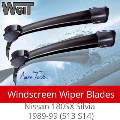 Windscreen Wiper Blades For for Nissan 180SX Silvia 1989-99 (S13 S14) - Aero Design BRAUMACH Auto Parts & Accessories 