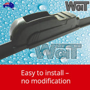 Windscreen Wiper Blades For for Nissan Navara 2006 on (D40) - Aero Design (PAIR) BRAUMACH Auto Parts & Accessories 