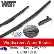 Windscreen Wiper Blades For for Toyota Prius Z VW30R Style Aero 07-2009 - 12-2010 For PAIR BRAUMACH Auto Parts & Accessories 