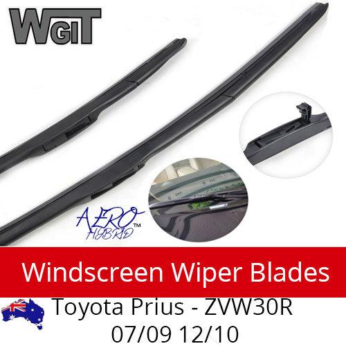 Windscreen Wiper Blades For for Toyota Prius Z VW30R Style Aero 07-2009 - 12-2010 For PAIR BRAUMACH Auto Parts & Accessories 