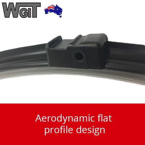 Windscreen Wiper Blades For HOLDEN Astra 2004-2010 AH - Aero Tech Design 1 x PAIR BRAUMACH Auto Parts & Accessories 